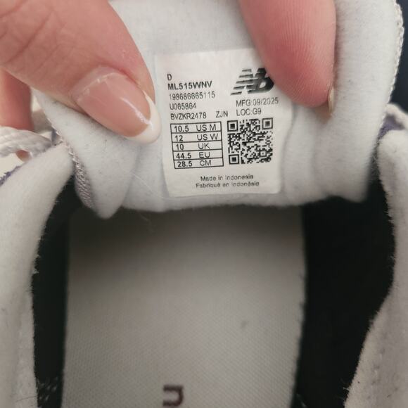 New Balance Men's 515 V3 Sneaker, Nb Navy/Dream State, 10.5 M - Picture 7 of 8